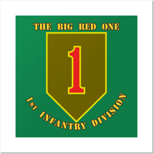 1st Infantry Division Posters and Art